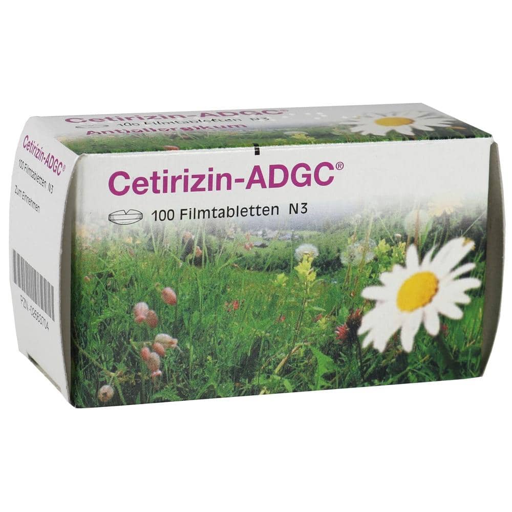 Cetirizin-ADGC 100 St Filmtabletten