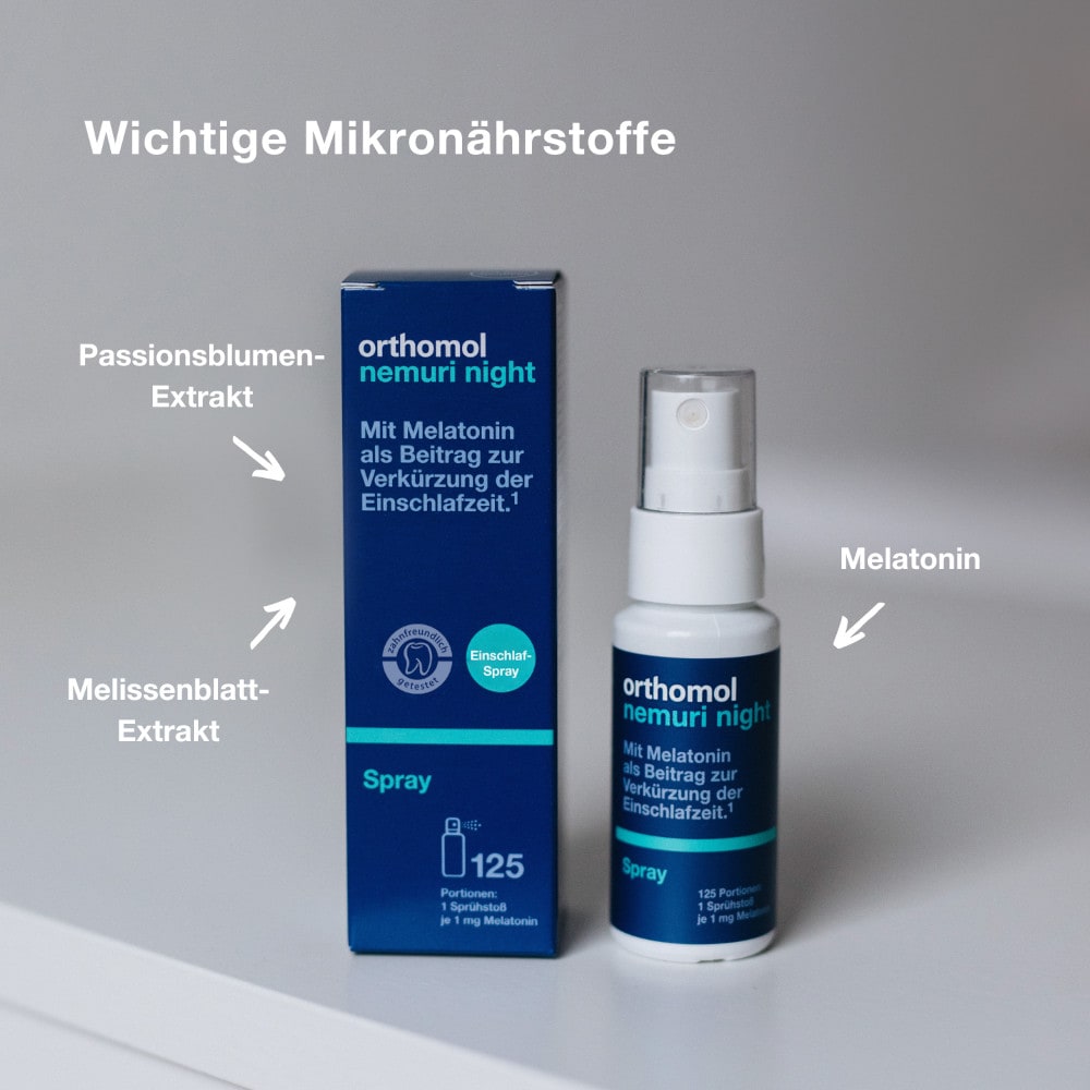 orthomol nemuri night 25 ml Spray