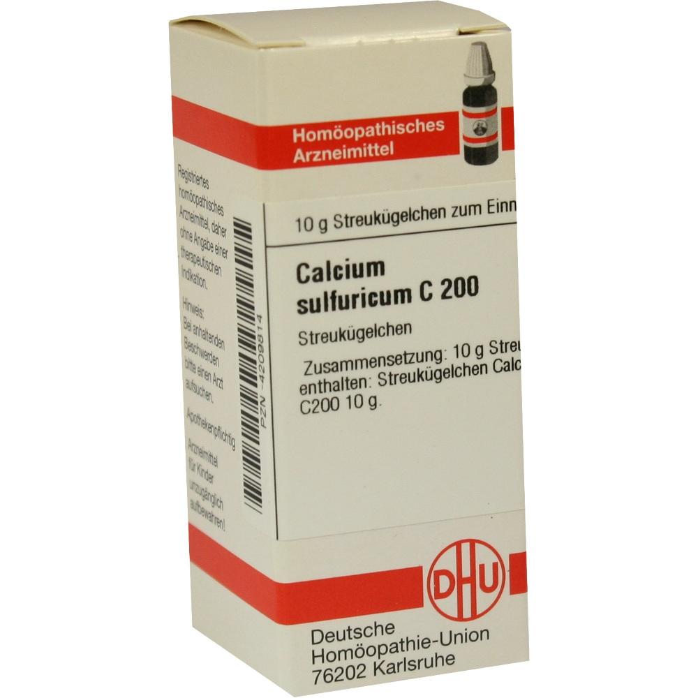 CALCIUM SULFURICUM C 200 Globuli 10 g Globuli