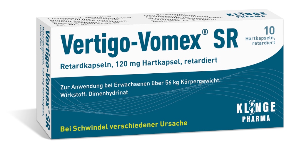 Vertigo-Vomex SR Retardkapseln 10 St Retard-Kapseln