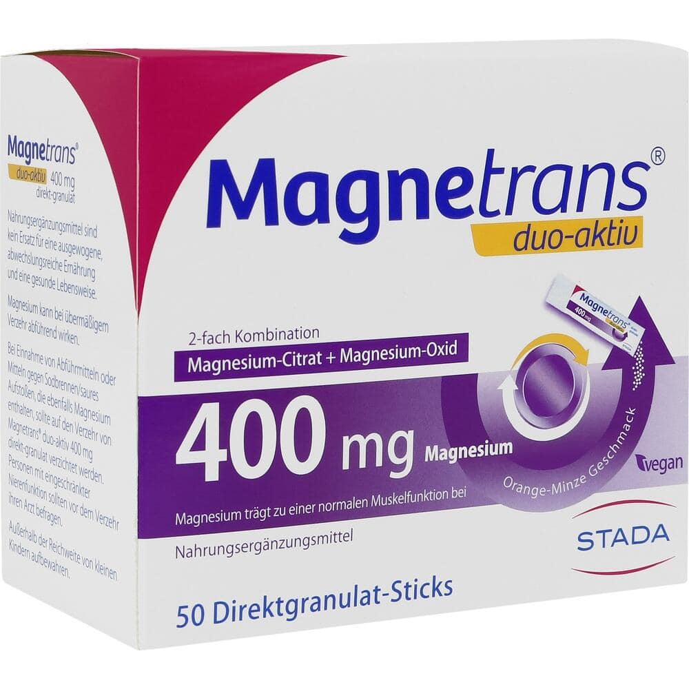 Magnetrans duo-aktiv 400 mg  50 St Granulat
