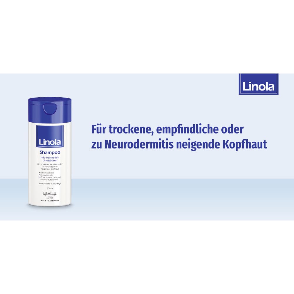 Linola Shampoo - Für trockene Kopfhaut 200 ml Shampoo