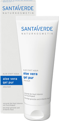 SANTA VERDE aloe vera gel pur ohne Duft 100 ml Gel