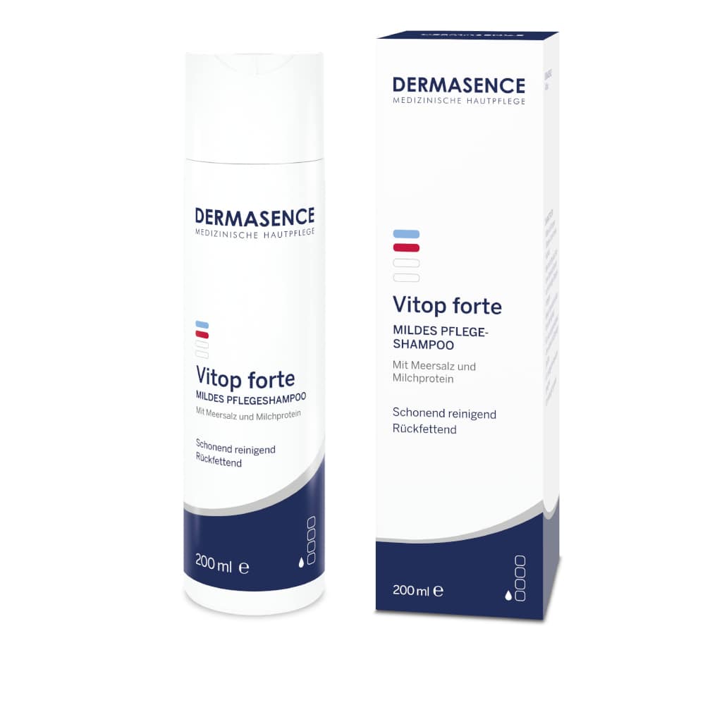 DERMASENCE Vitop forte MILDES PFLEGESHAMPOO 200 ml Shampoo