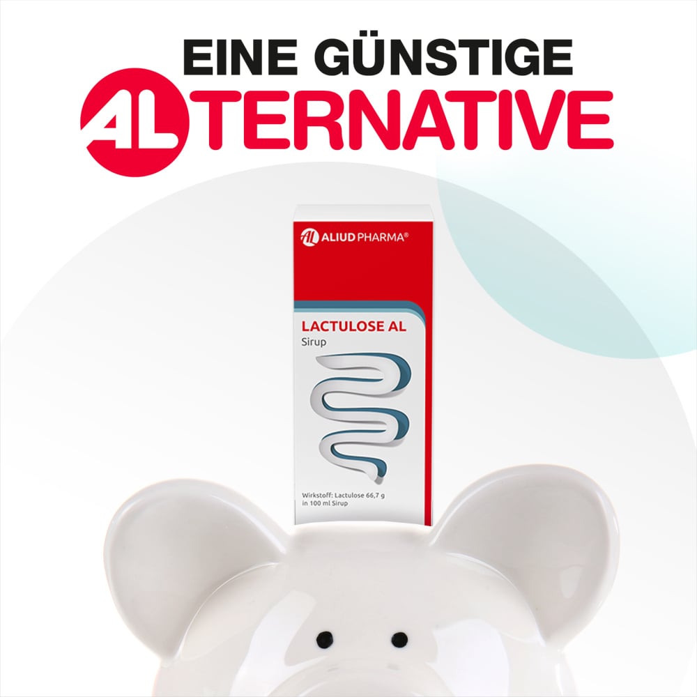Lactulose AL Sirup bei Verstopfung