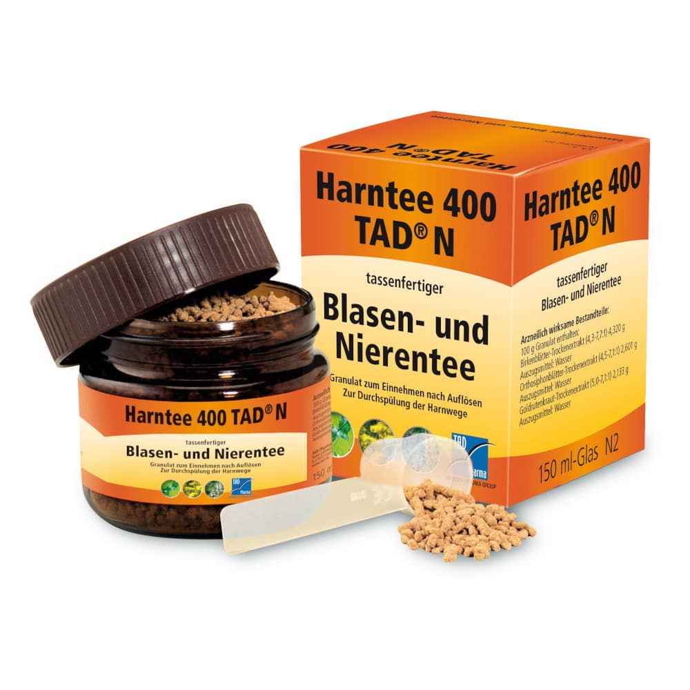 Harntee 400 TAD N Blasen- und Nierentee 150 ml Granulat