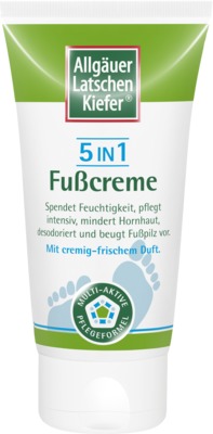 Allgäuer Latschen Kiefer 5 IN 1 Fußcreme 75 ml Creme