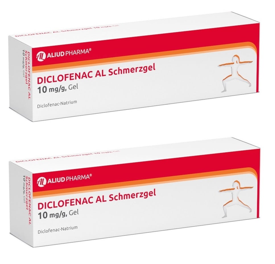 Diclofenac AL Schmerzgel 150 g Doppelpack 2X150 g Gel