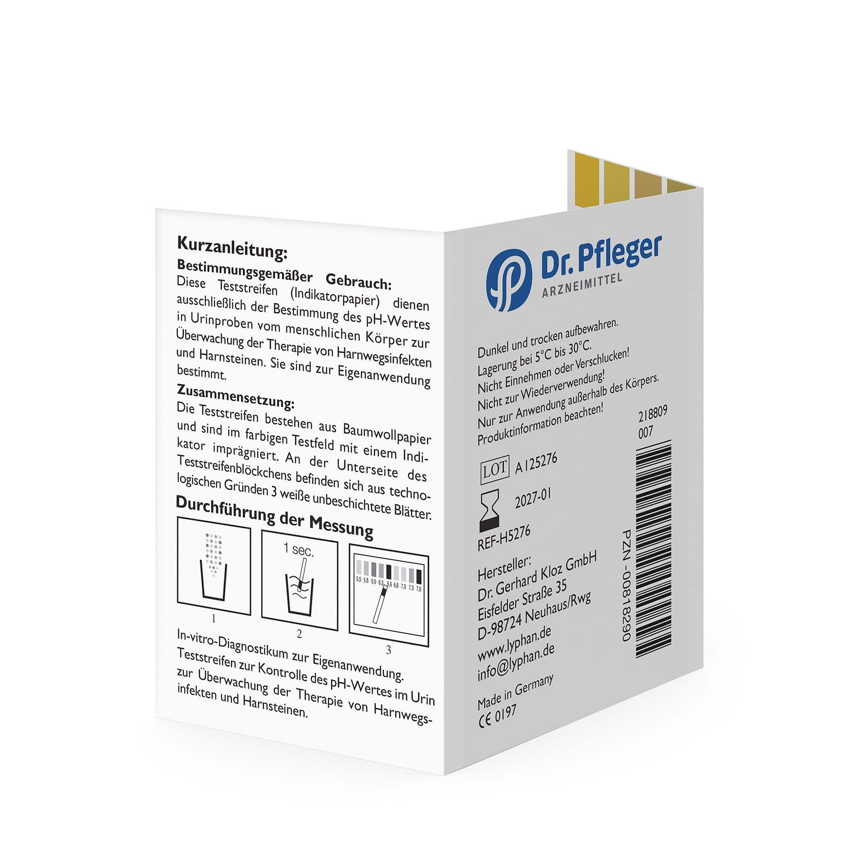 Acimol 500mg mit pH-Teststreifen 96 St Filmtabletten