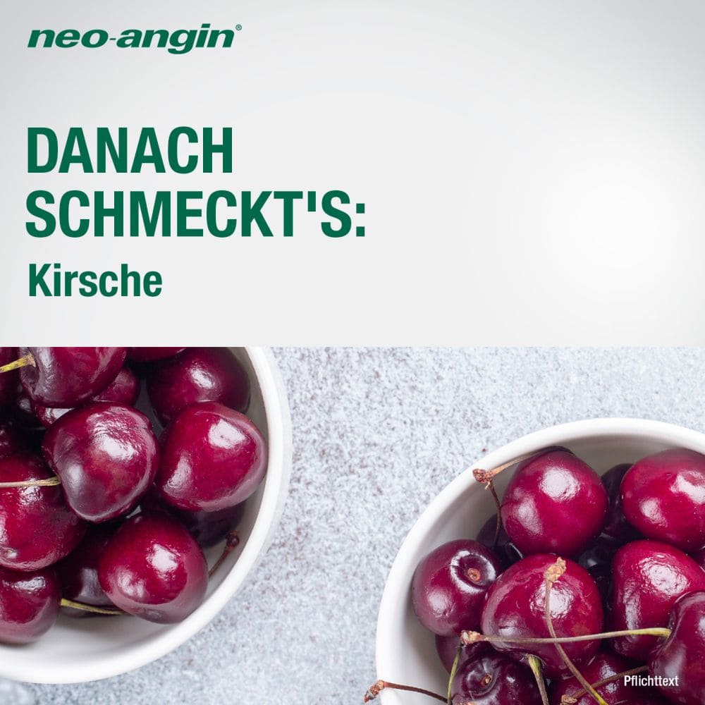 neo-angin HALSTABLETTEN KIRSCHE ZUCKERFREI 24 St Lutschtabletten