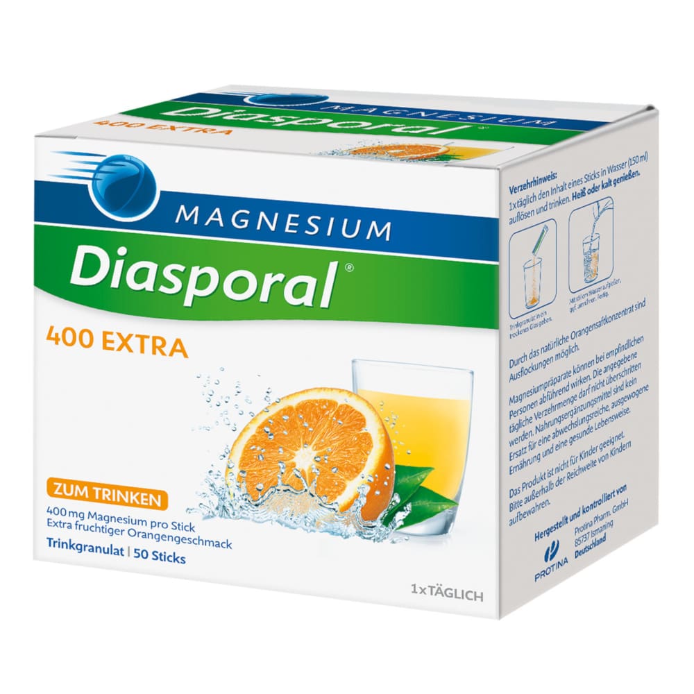 MAGNESIUM Diasporal 400 EXTRA 50 St Granulat