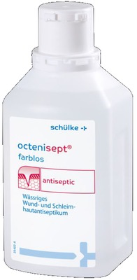 octenisept antiseptic Wund- und Schleimhautantiseptikum farblos 500 ml Lösung