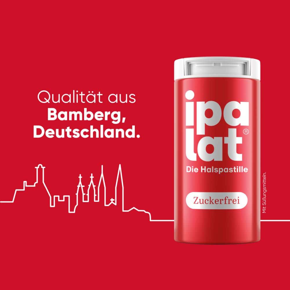 ipalat Halspastillen Zuckerfrei 40 St Pastillen