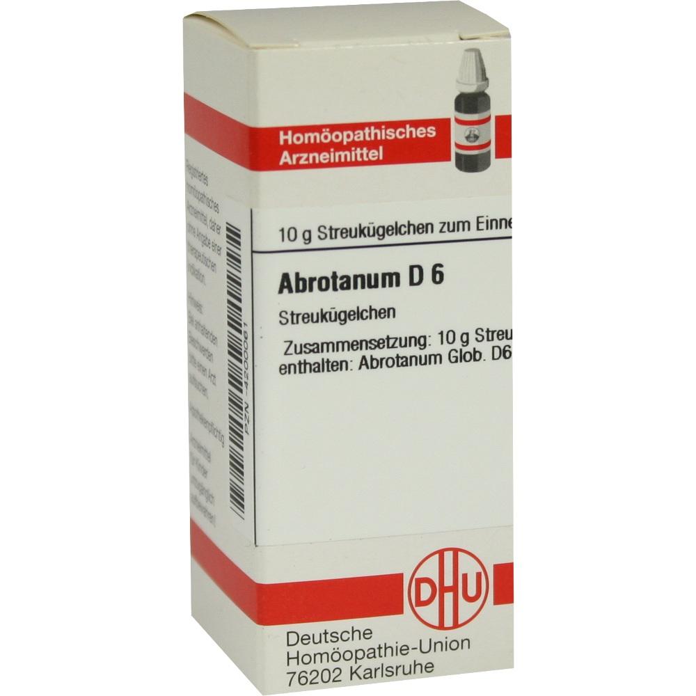 ABROTANUM D 6 Globuli 10 g Globuli