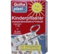 GOTHAPLAST Kinderpflaster 6 cmx1 m 1 St Pflaster
