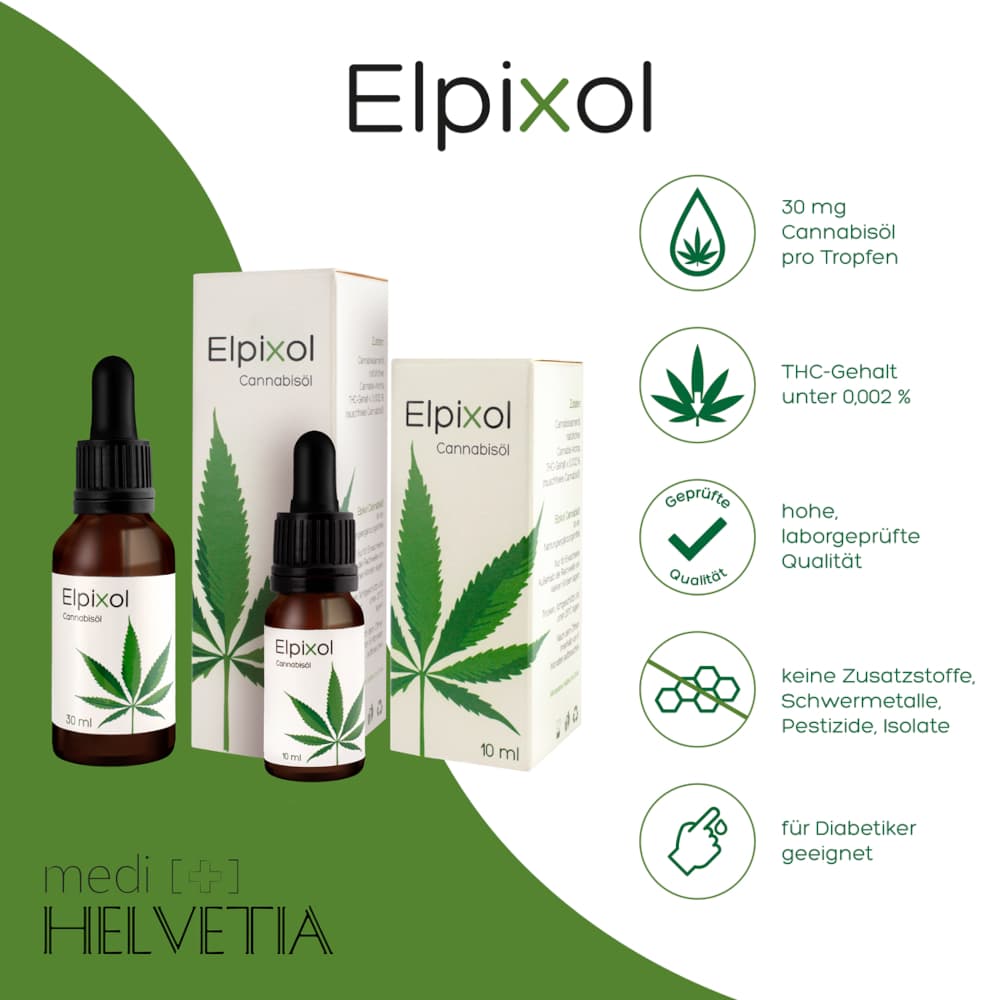 Elpixol Cannabisöl 10 ml Tropfen zum Einnehmen