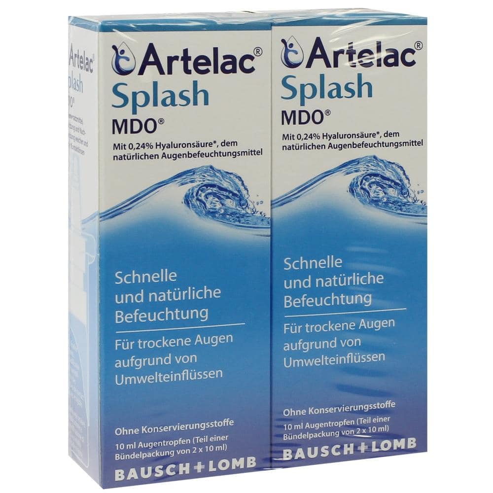 Artelac Splash MDO Augentropfen 2X10 ml Augentropfen