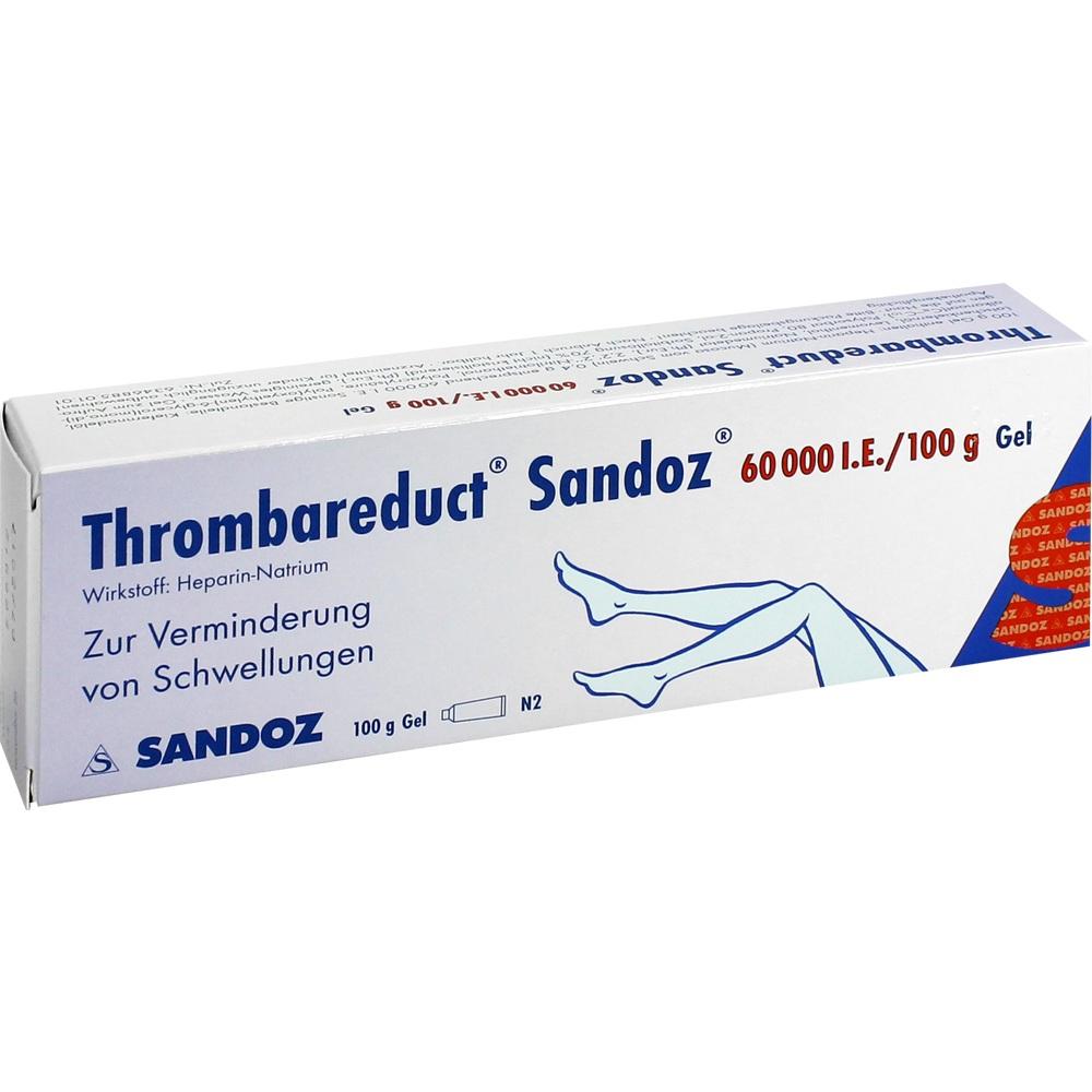 Thrombareduct Sandoz 60000 I.E./100g 100 g Gel