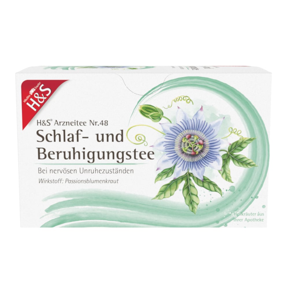 H&S Arzneitee Schlaf- und Beruhigungstee 20X2.0 g Filterbeutel