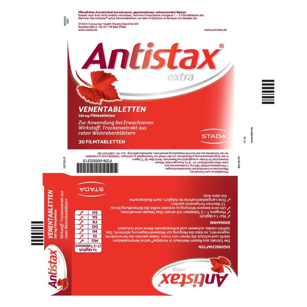 Antistax extra  30 St Filmtabletten