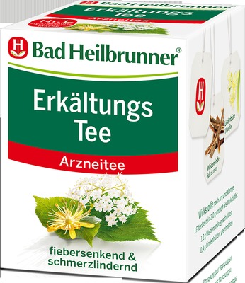 Bad Heilbrunner Erkältungs Tee N 8X2.0 g Filterbeutel