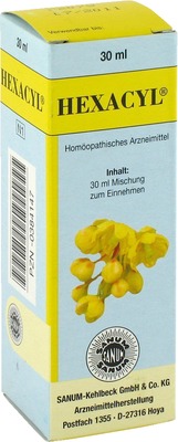 HEXACYL Tropfen 30 ml Tropfen