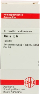 THUJA D 6 80 St Tabletten 80 St