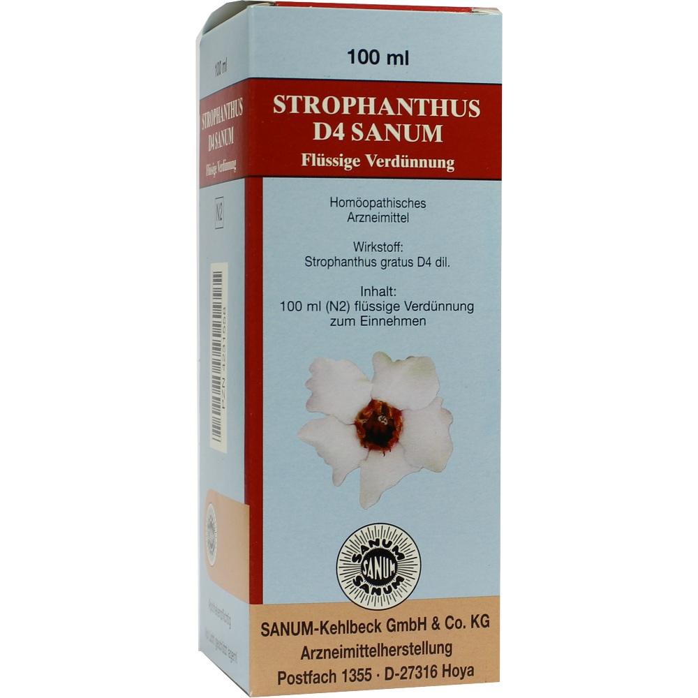 STROPHANTHUS D 4 Sanum Tropfen 100 ml Tropfen