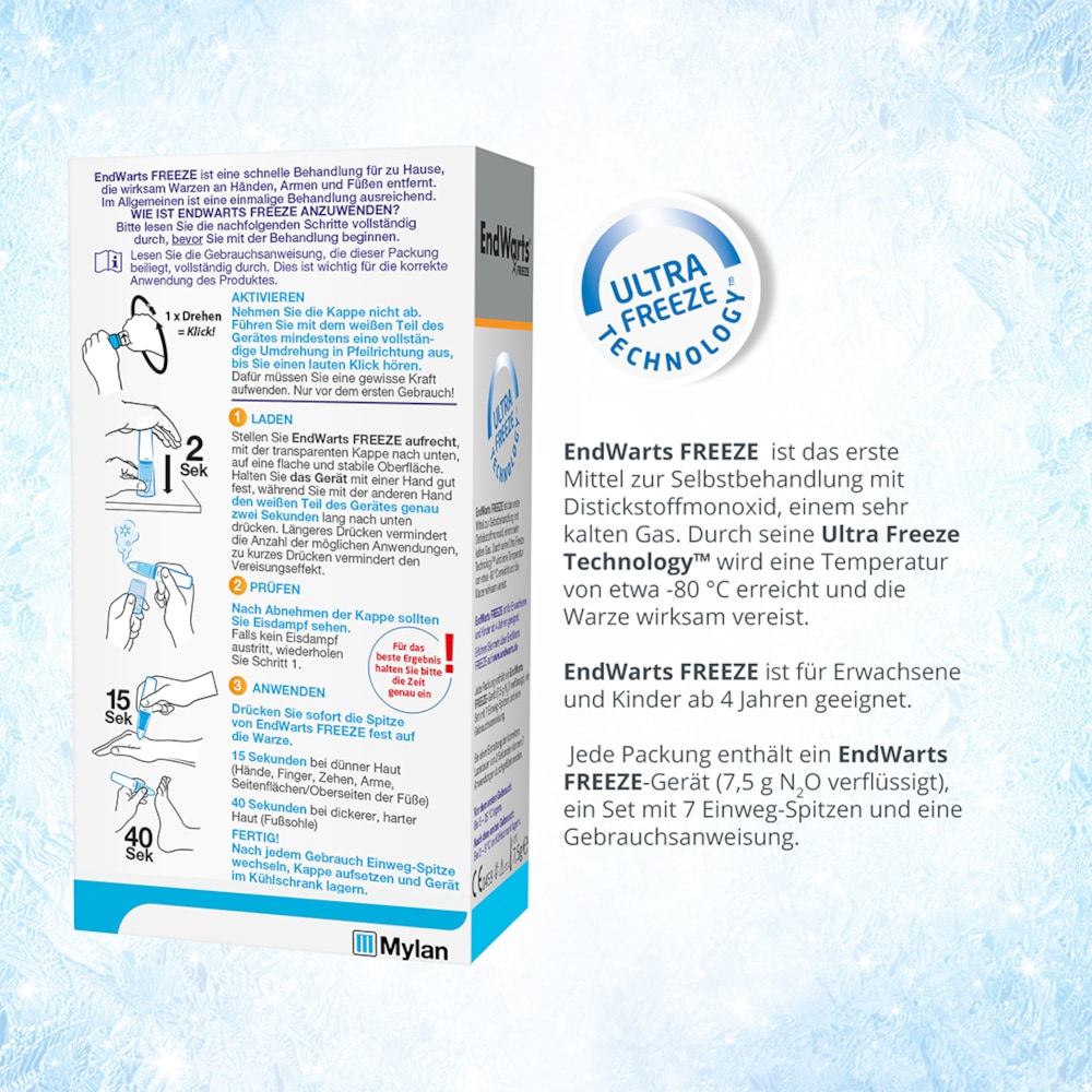 EndWarts FREEZE 7.5 g Spray