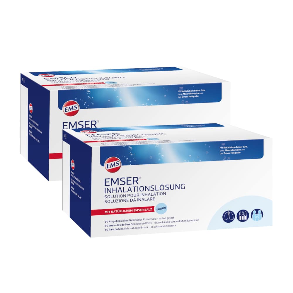 EMSER INHALATIONSLÖSUNG 2X60 St Inhalationslösung