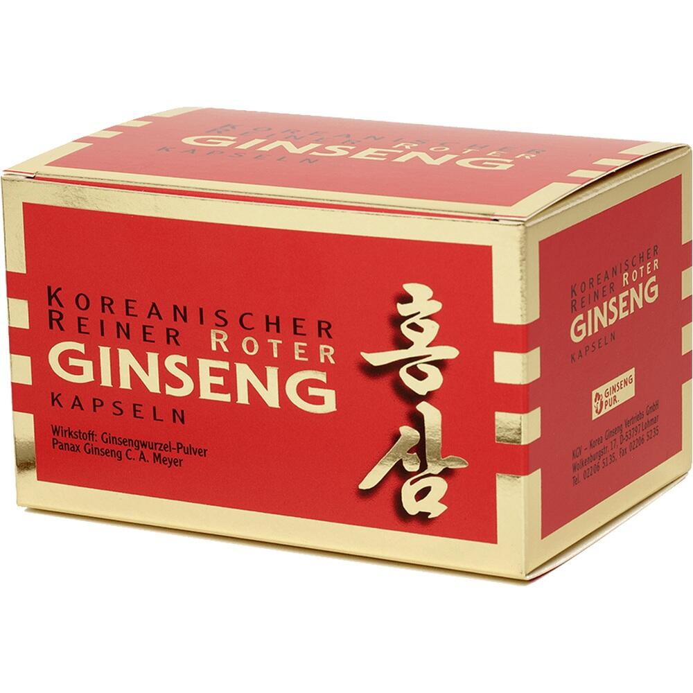 Koreanischer Reiner Roter Ginseng Kapseln 300mg 200 St Kapseln