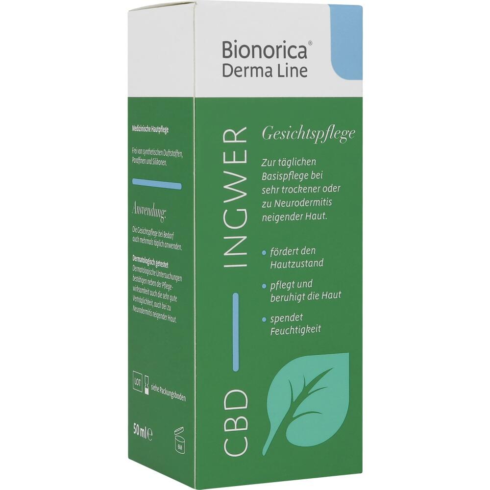 Bionorica Derma Line CBD INGWER Gesichtspflege 50 ml Creme