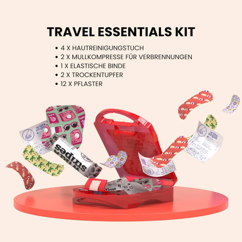 wild Stipes TRAVEL ESSENTIALS 21 St Pflaster