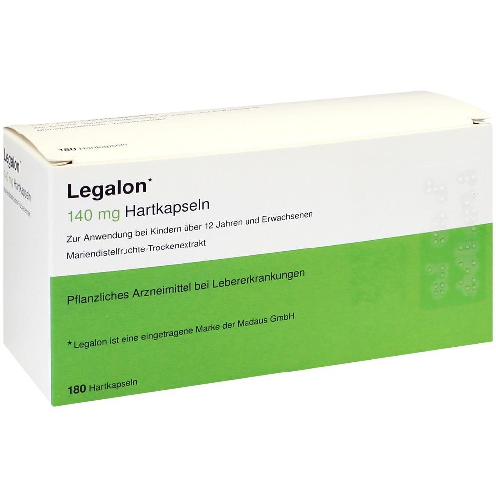 Legalon 140mg 180 St Hartkapseln
