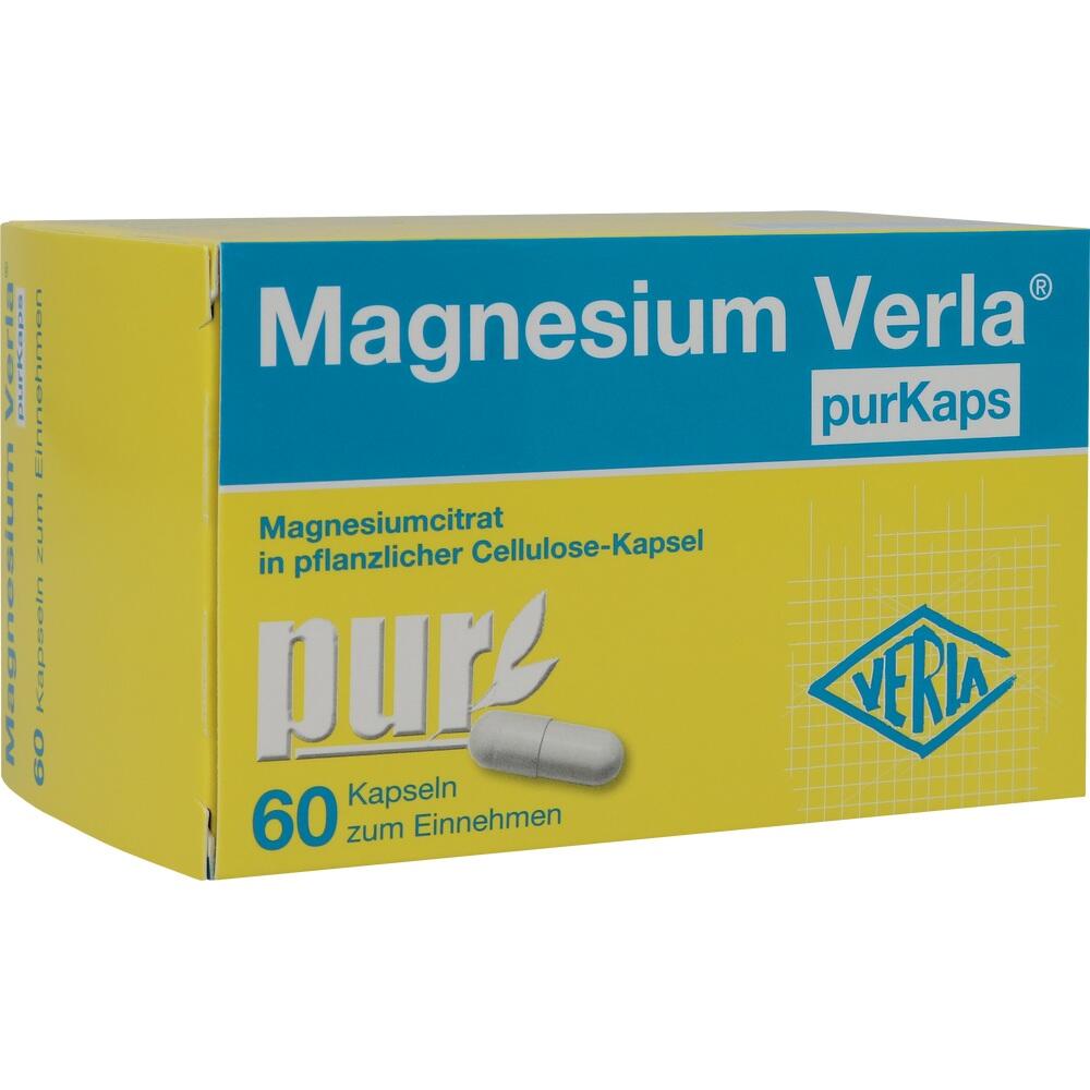 Magnesium Verla purKaps 60 St Kapseln