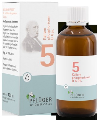 Schüßler-Salz Nr. 5 Kalium phosphoricum D6 100 ml Tropfen