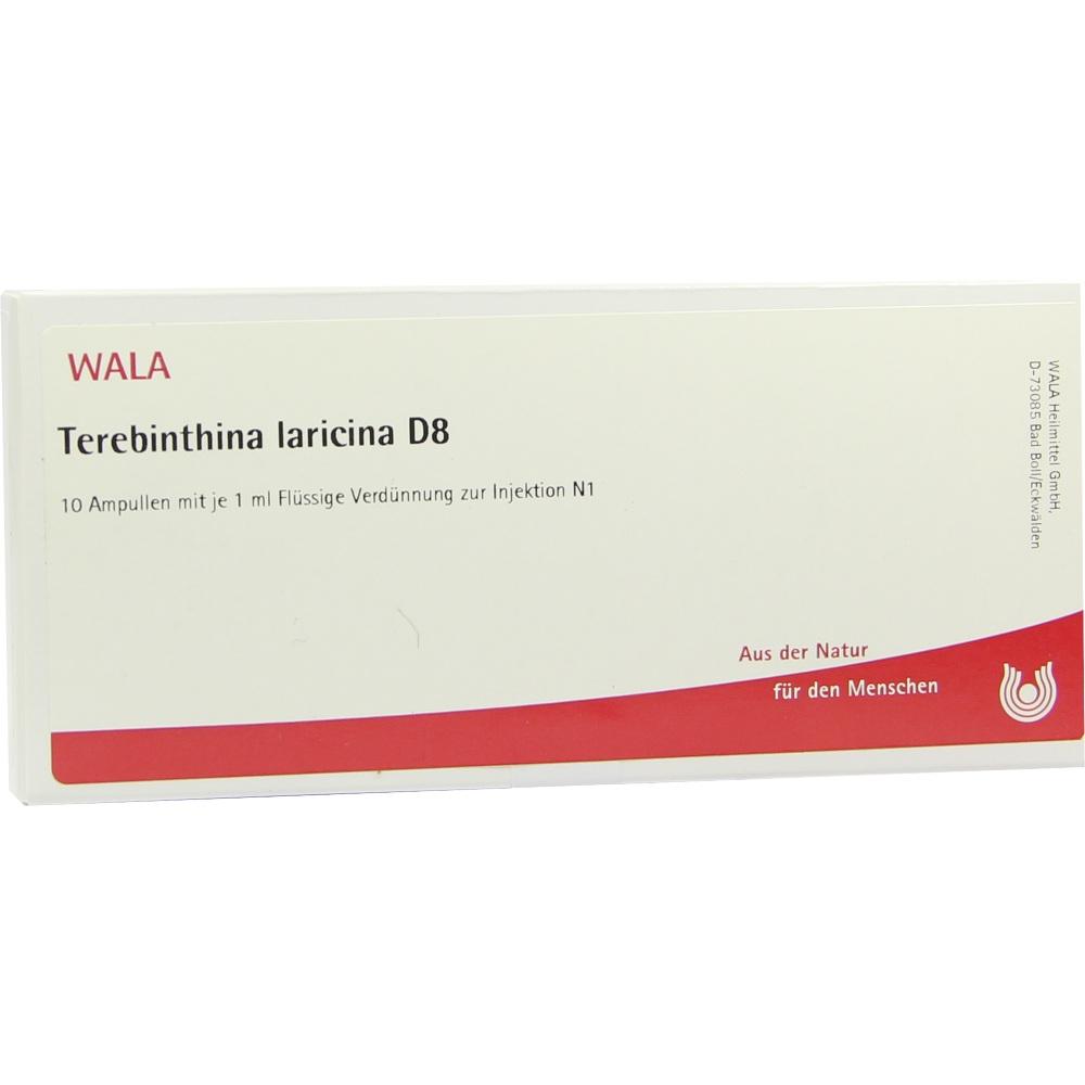 Terebinthina laricina D8 Ampullen 10X1 ml Ampullen