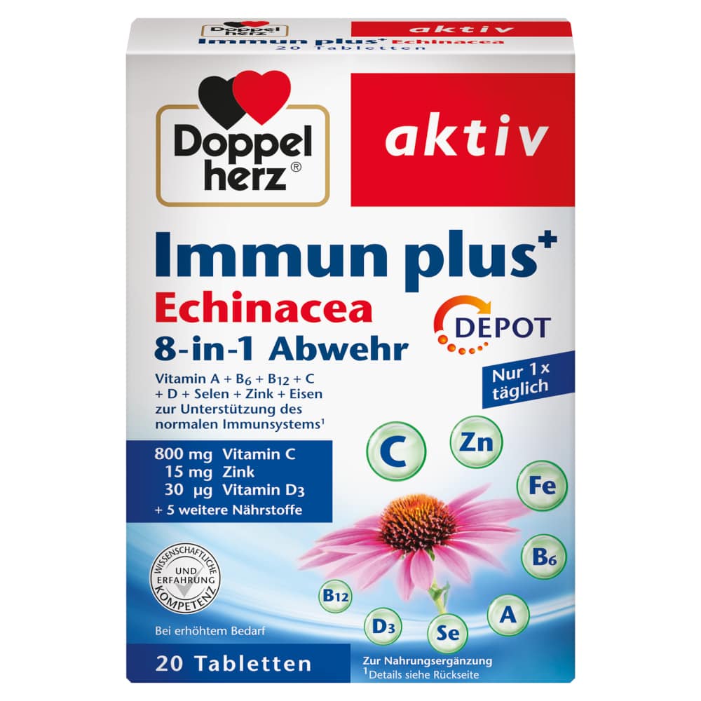 Doppelherz aktiv  Immun plus Echinacea 20 St Tabletten