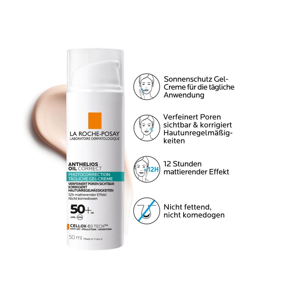 LA ROCHE-POSAY ANTHELIOS OIL CORRECT 50+ 50 ml Gel