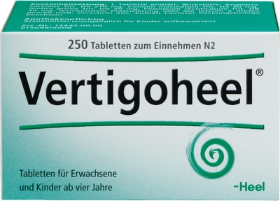 Vertigoheel bei Schwindelzuständen 250 St Tabletten