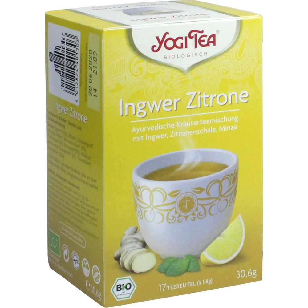 YOGI TEA Ingwer Zitrone Bio Filterbeutel 17X1.8 g Filterbeutel