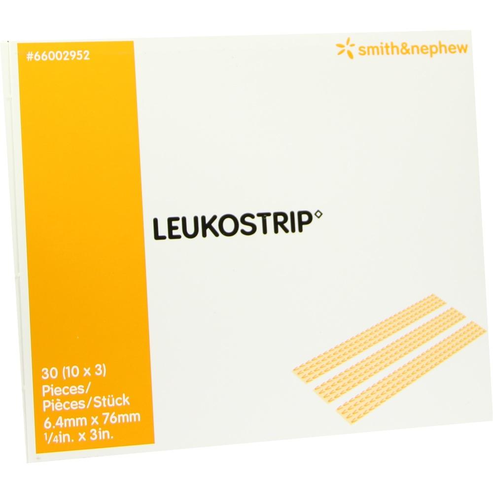 LEUKOSTRIP Wundnahtstreifen 6,4x76 mm 10X3 St Pflaster