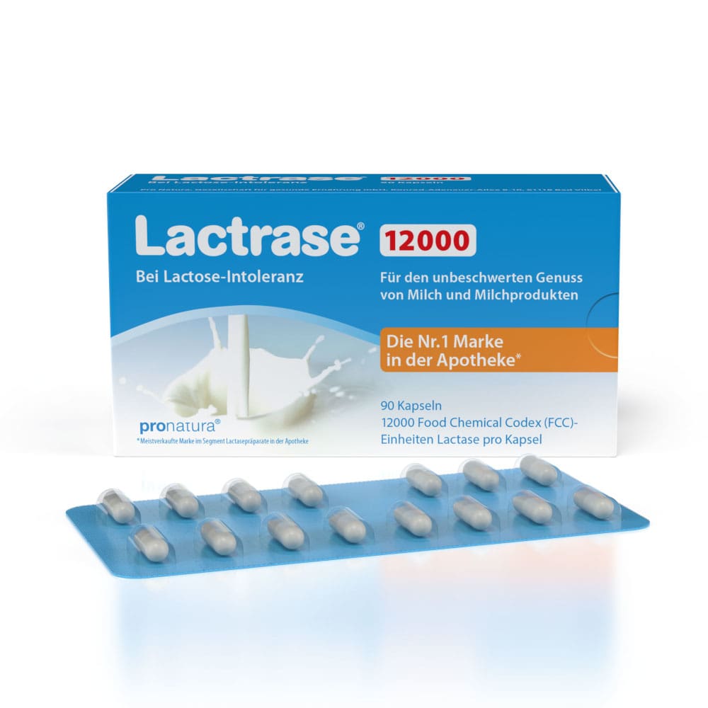 Lactrase 12.000 FCC 90 St Kapseln