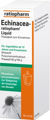 Echinacea-ratiopharm Liquid 50 ml Lösung zum Einnehmen