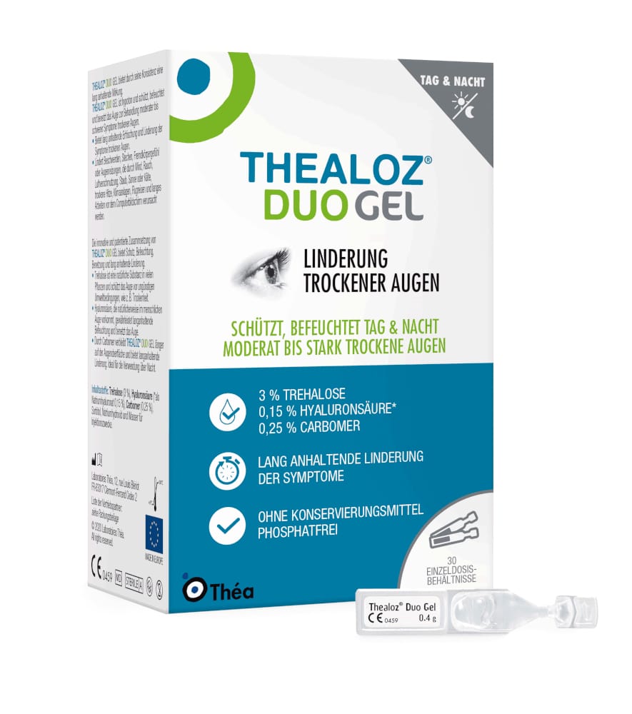 THEALOZ Duo Augengel 30X0.4 g Augengel