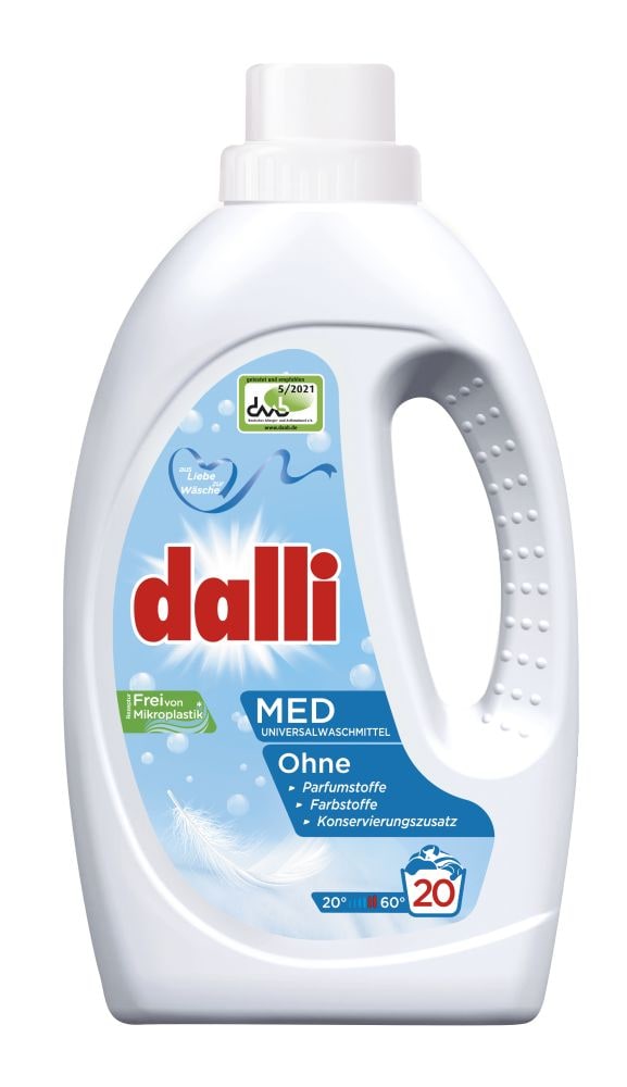 Allergiker-Waschmittel Dalli med Flüssig 1100 ml