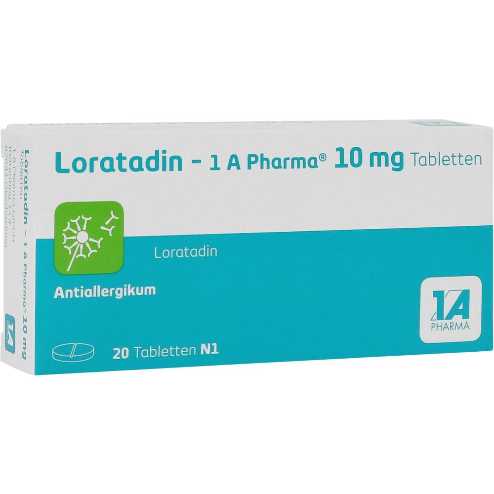 Loratadin - 1A Pharma 20 St Tabletten