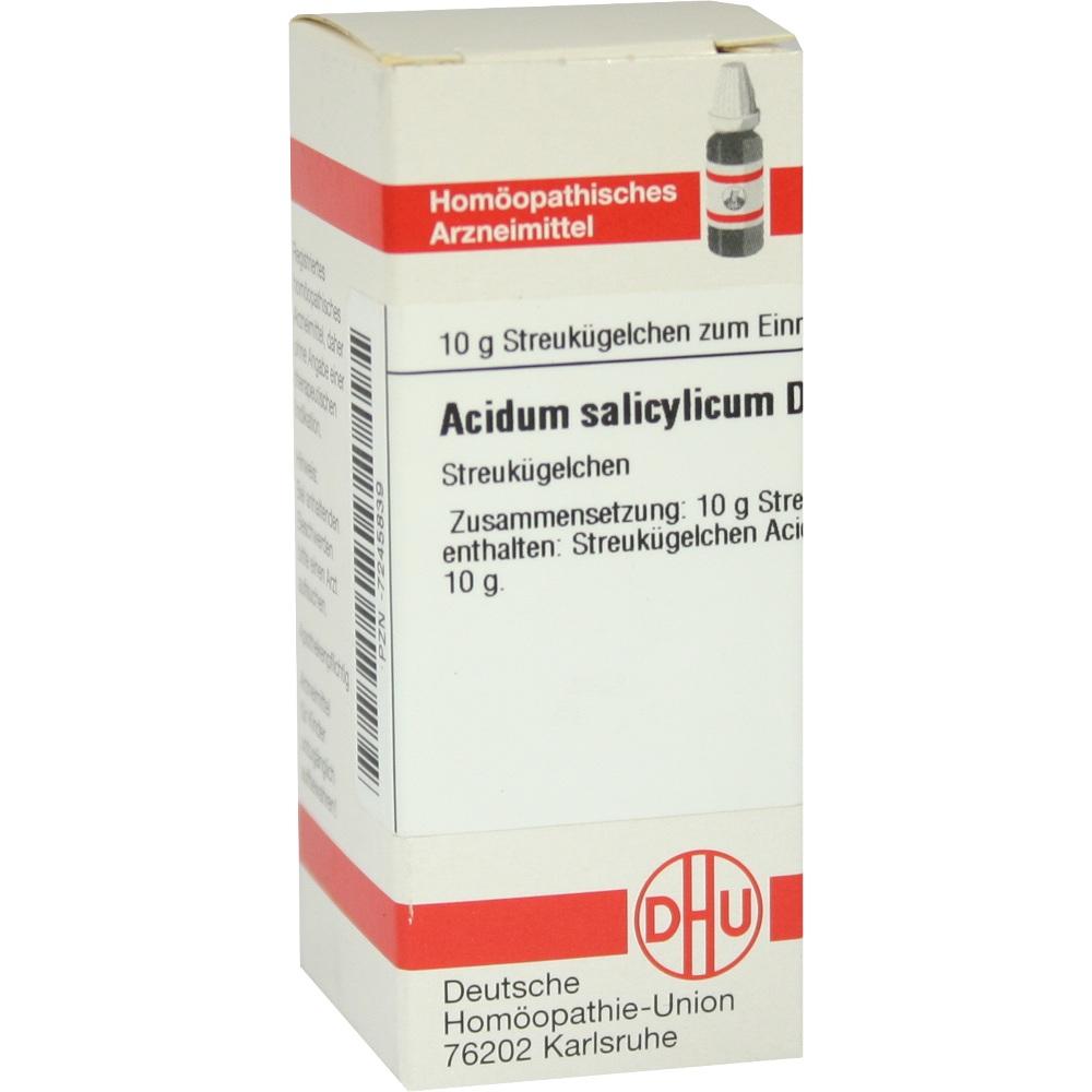 ACIDUM SALICYLICUM D 4 Globuli 10 g Globuli