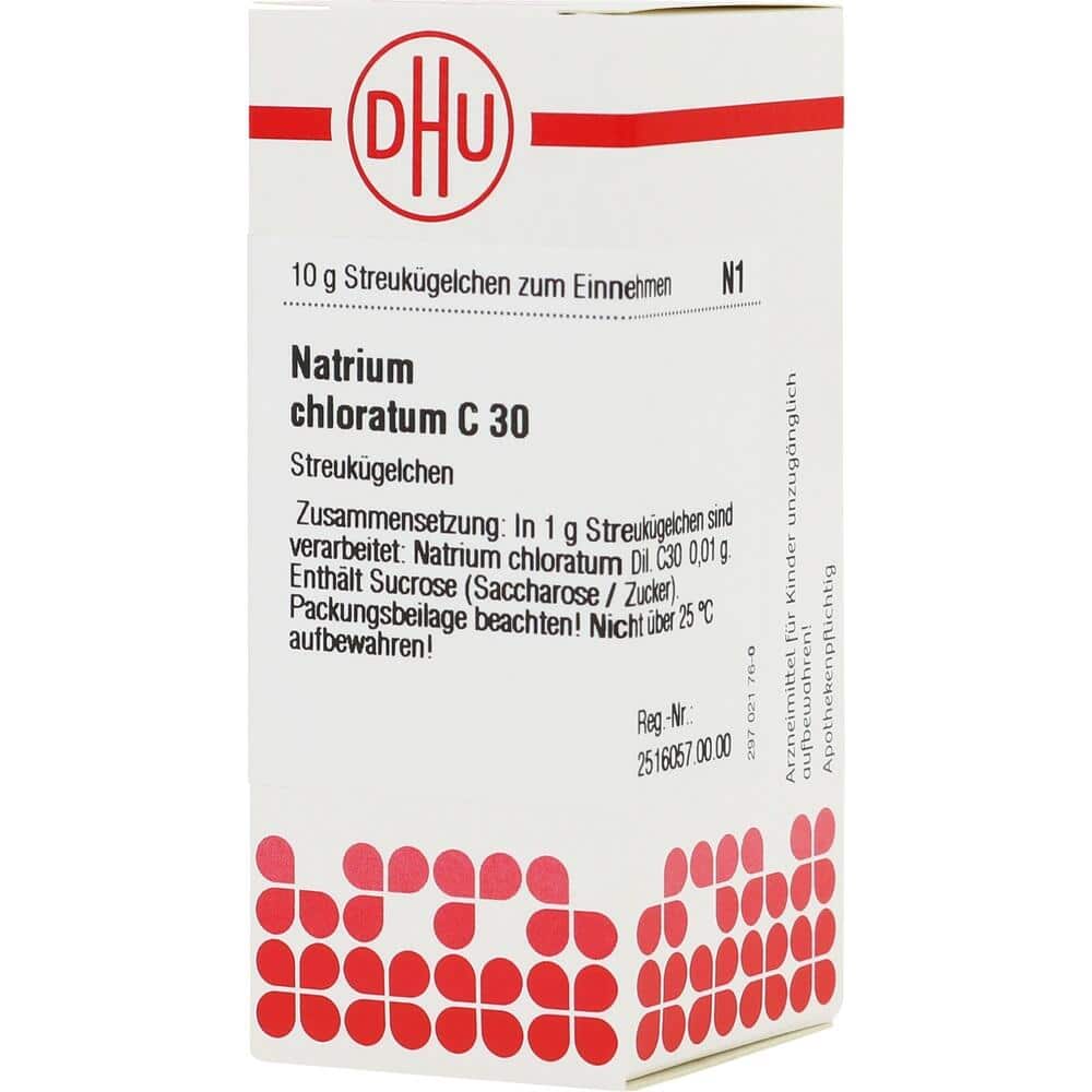 NATRIUM CHLORATUM C 30 Globuli 10 g Globuli