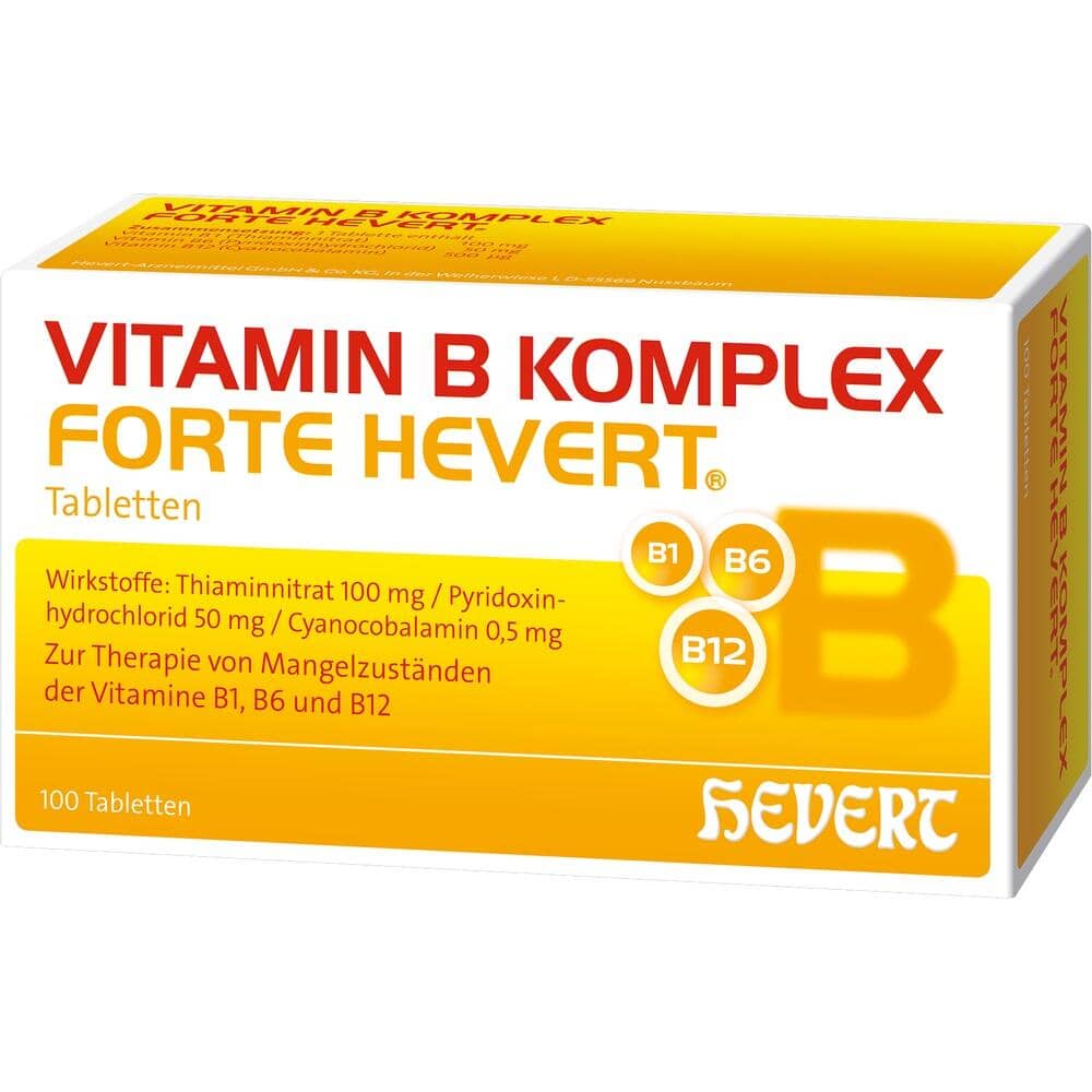 VITAMIN B KOMPLEX FORTE HEVERT 100 St Tabletten